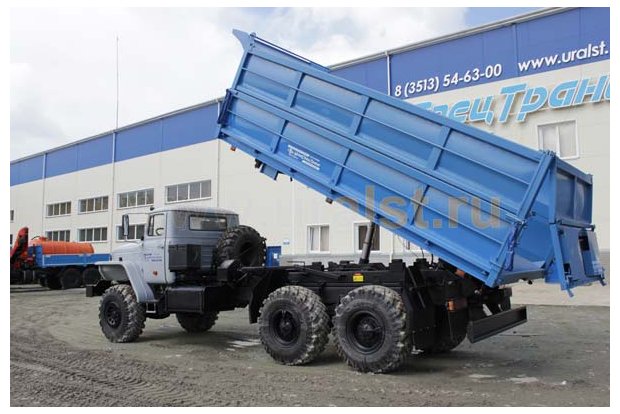Самосвал Урал трехcторонняя разгрузка