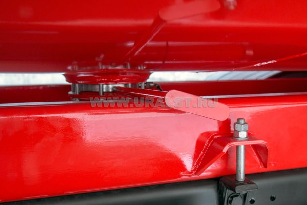 Донный клапан с пневматическим управлением (дублируется механическим)