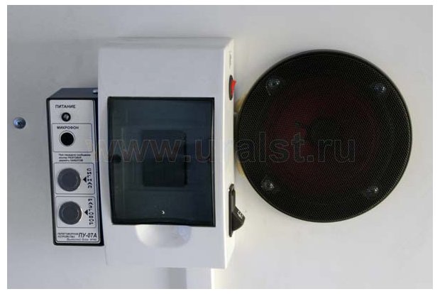 ГПА с КМУ. Переговорное устройство