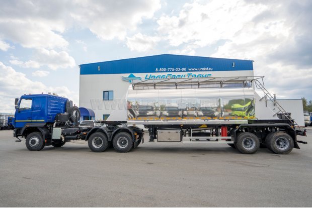 Полуприцеп цистерна для эмульсии ППЦВВ-22Т-24Д-3Н нерж