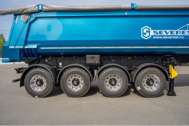 Оси полуприцепа