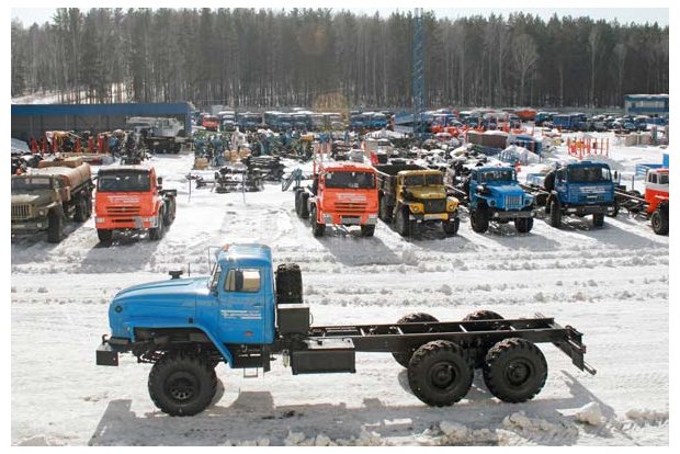 Шасси автомобиля Урал