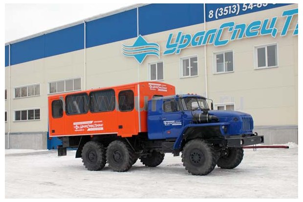 Вахтовый автобус Урал