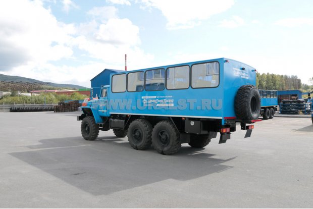 Вахтовый автобус Урал 4320-73М 22 места УСТ-5453