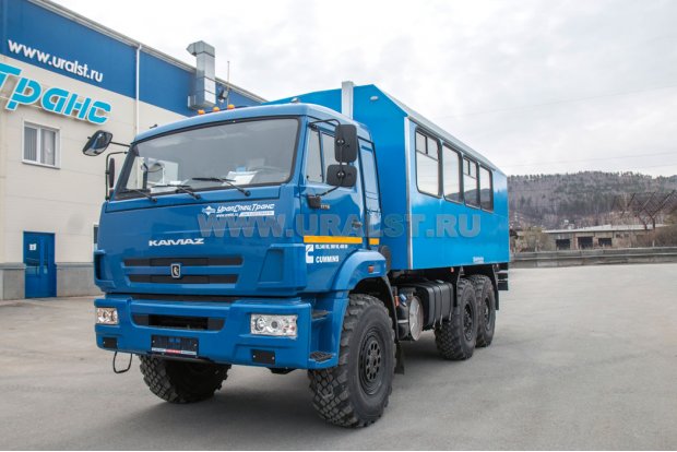 Вахтовый автобус УСТ Камаз 43118RR