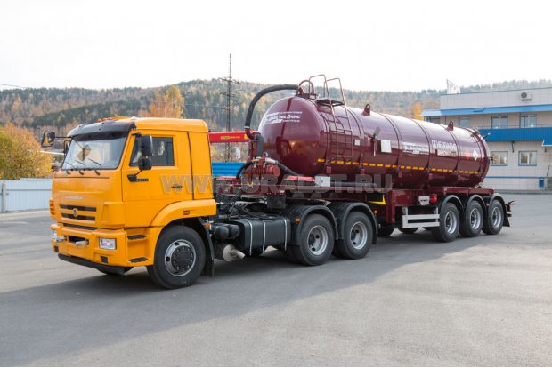 Полуприцеп цистерна ППЦВ 25-32-ОД PNR УСТ 9465 рамная