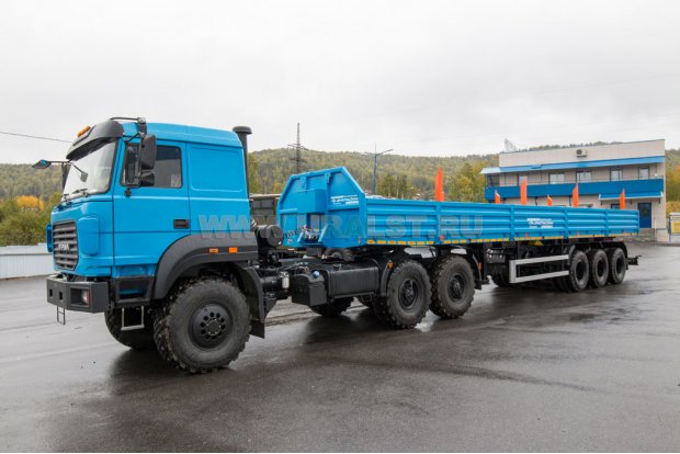 Полуприцеп бортовой ППБ 30Б-31Д-12К УСТ 9465