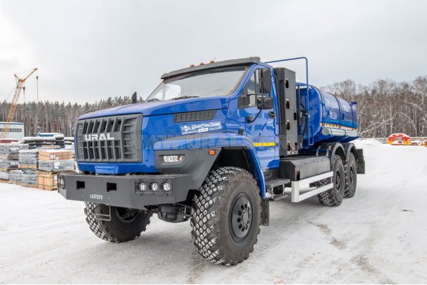 Автоцистерна АЦПТ-10НО УСТ 5453 Урал NEXT 4320-16А36 насос, обогрев