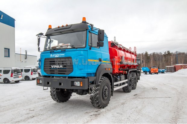 Автотопливозаправщик АТЗ-11-2 УСТ 5453 Урал 5557-4551-82 сп.м. УВТ-40