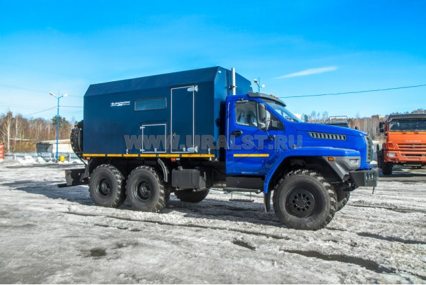 Передвижная парогенераторная установка ППУА 1600/100 Урал NEXT 5557-72Е5Г38