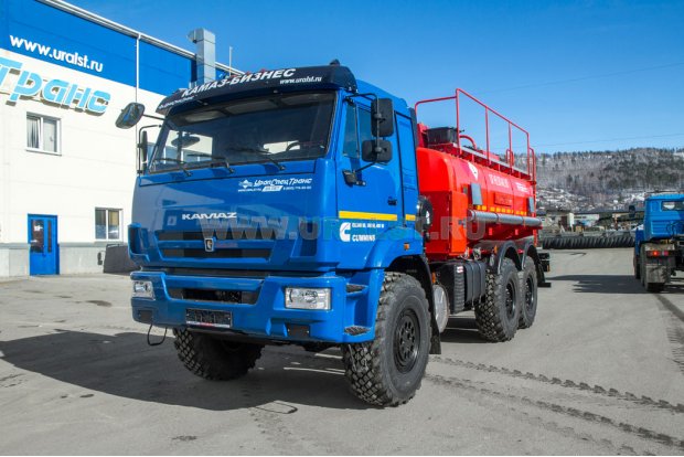 Автотопливозаправщик АТЗ-11-2Б УСТ 5453 Камаз 43118-76(RR) (CUMMINS) сп.м.