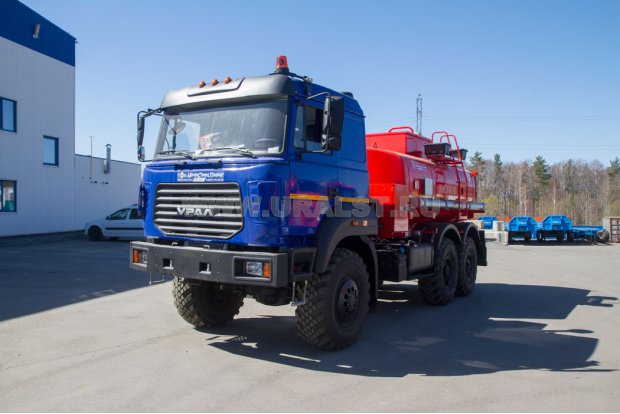 Автотопливозаправщик АТЗ-10Б УСТ 5453 Урал 5557-4551-80 сп.м.