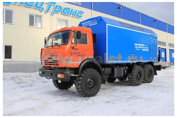 Автофургон с КМУ