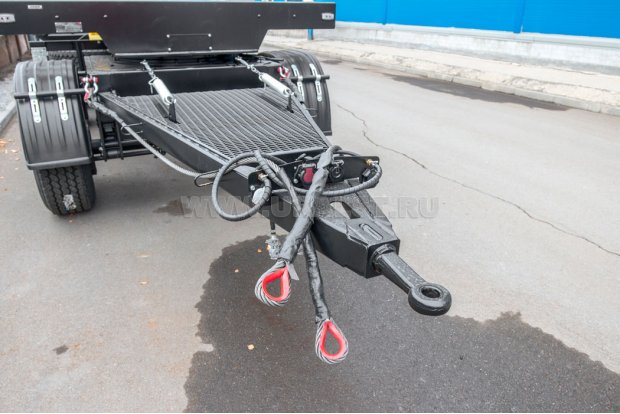 Усиленное дышло прицепа