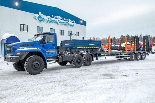 Полуприцеп тяжеловоз ППТ 45-31-11КУ BPW УСТ 9465 механические трапы ССУ 1500