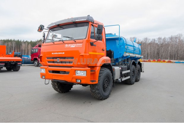 Автоцистерна для технической воды АЦВ-8ТНО УСТ 5453 Камаз 43118-50 термос