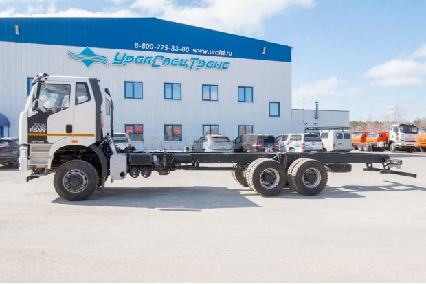 Шасси FAW СА3250 6х6, 420л.с., база 5200