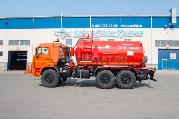 Автоцистерна АКН-10T КО УСТ 5453 Камаз 43118-50 термос, сп.м., доработка под ДОПОГ, ревизионный люк