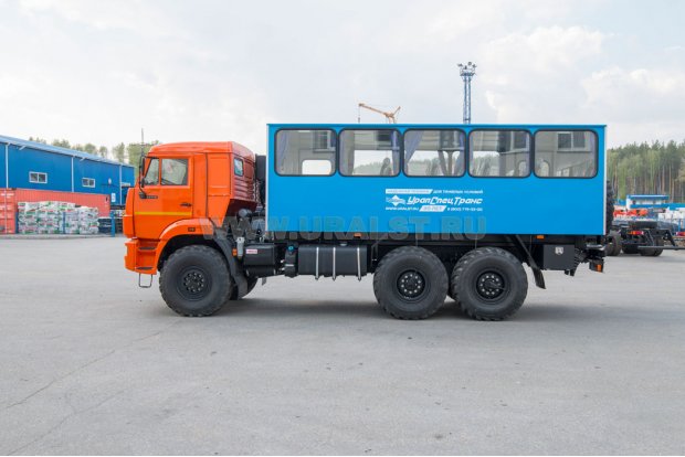 Автобус вахтовый 22 базовый УСТ 54535 Камаз 43118-50, сп. место