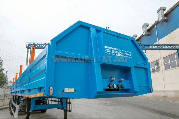 Усиленный передний борт со ступенями