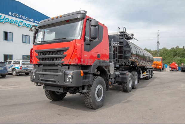 Полуприцеп цистерна ППЦН 38КТ-32Т УСТ + Тягач АМТ N.V