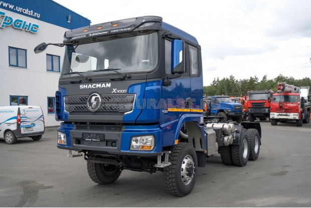 Тягач УСТ 5453 SHACMAN SX32586V385 (6х6), КБ 3775 мм, 315/80R22,5