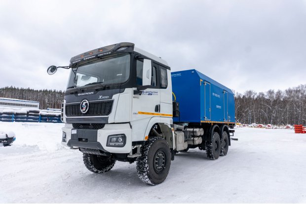 ППУА 1600/100 УСТ 5453 SHACMAN SX32586V385 6х6, 14R20, база 4575мм насос Kopper Pumps 