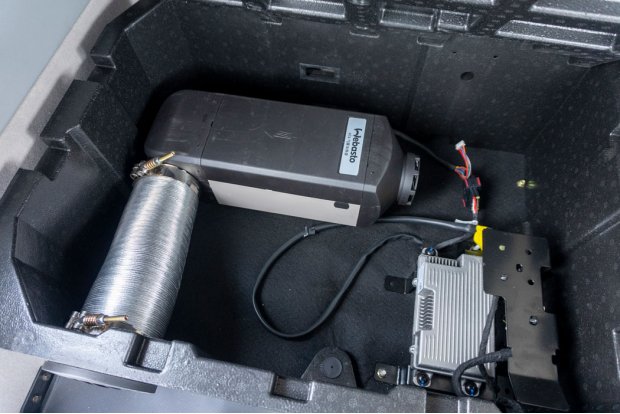 Воздушный отопитель кабины