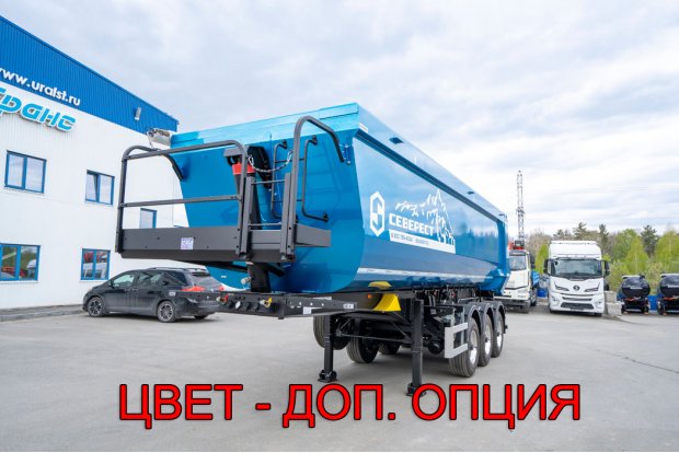 Полуприцеп самосвал ППС 34-32Л BPW SEVEREST высота ССУ 1300 мм оси 12 тн