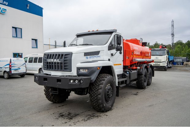 Автотопливозаправщик АТЗ-11Б УСТ 5453 Урал NEXT 4320-6951-72 доработка под ДОПОГ, УВЭОС