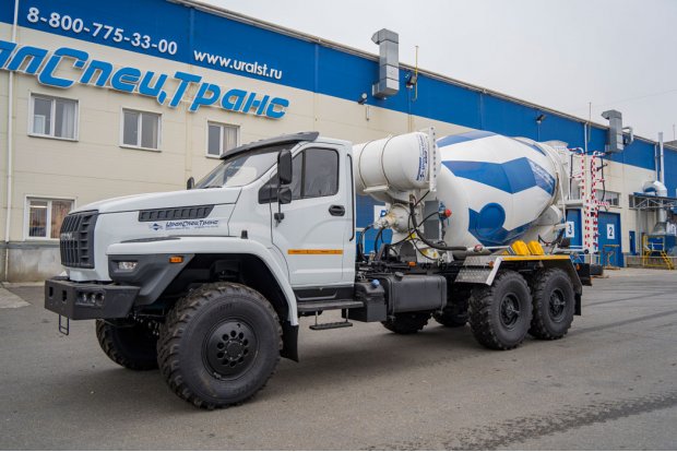 Автобетоносмеситель АБС 6ГП УСТ 5453 Урал NEXT 4320-6951-72