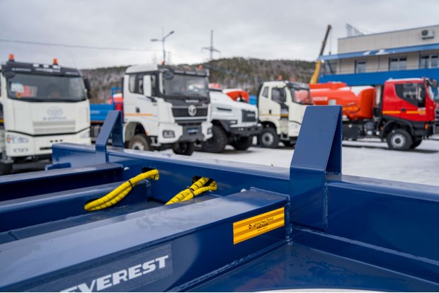 Ловители-направляющие для контейнера