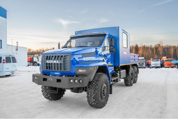 Грузопассажирский автомобиль (ГПА кат. С) ГПА 6+2 откр УСТ 5453 Урал NEXT 4320-6951-72 базовая