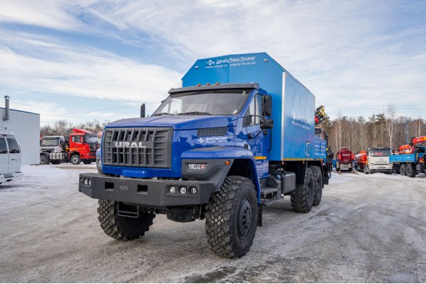 Передвижная авторемонтная мастерская ПАРМ с КМУ ИМ-95 УСТ 5453 Урал 4320-6951-72 NEXT