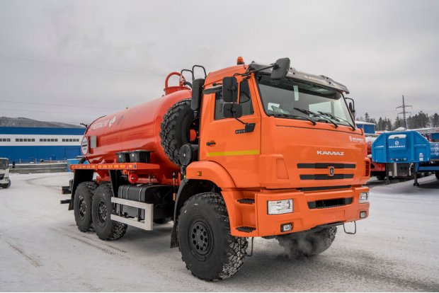 Автоцистерна нефтепромысловая АКН-10 ВК Камаз 43118,ДОПОГ, УВЭОС