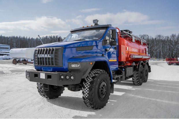 Автотопливозаправщик (насос, счетчик, пистолет) АТЗ-12-2Б Урал NEXT 4320-72 ДОПОГ