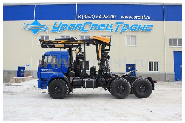 Седельный тягач Камаз с манипулятором
