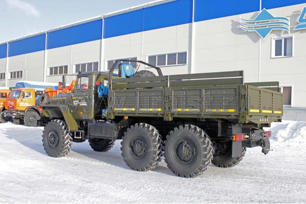 Бортовой Урал с ИМ-55