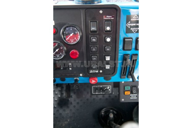 Управление насосной установкой из кабины водителя