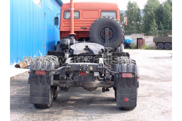 Седельный тягач Камаз, гидрофикация