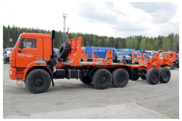 Трубовоз на шасси Камаз 43118-24