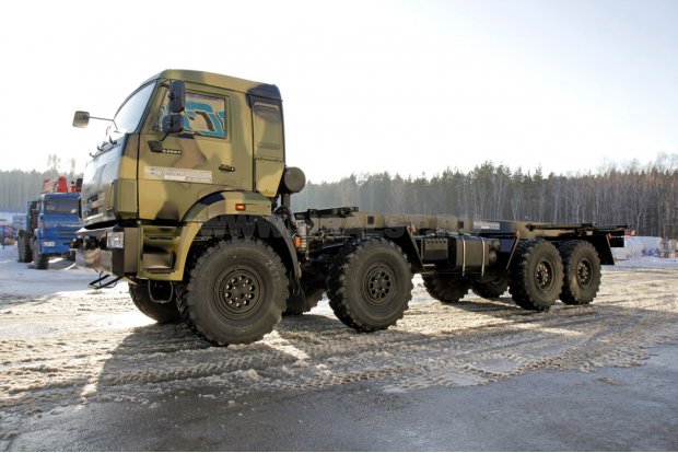 Автомобиль контейнеровоз Камаз 63501