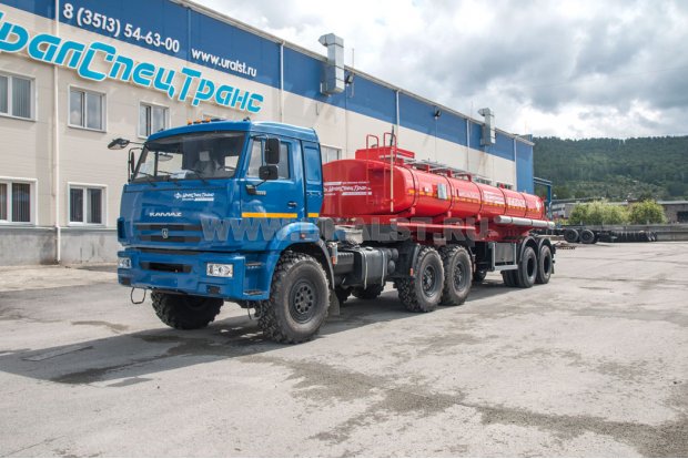 Полуприцеп цистерна для нефти УСТ-94651