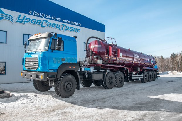 Полуприцеп-цистерна ППЦВ 25Т-32-ОД PNR УСТ-94651 вакуумная