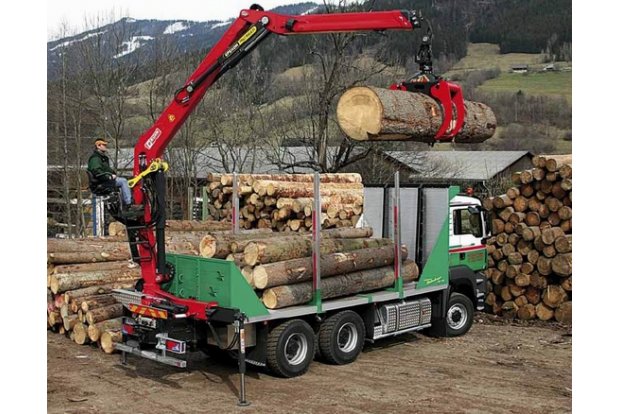 Лесовоз с Epsilon M100Z79