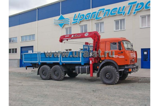 Бортовой Камаз 43118 с КМУ UNIC-505