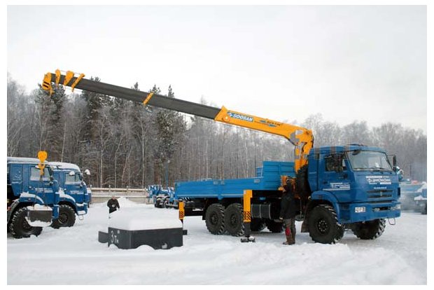 Кран-манипулятор Soosan SCS736