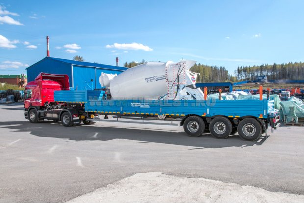 Платформа Tigarbo АБС-9 с контейнерными фитингами