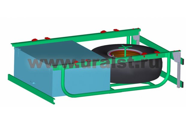 Корзина с ДЗК + ящик ЗИП