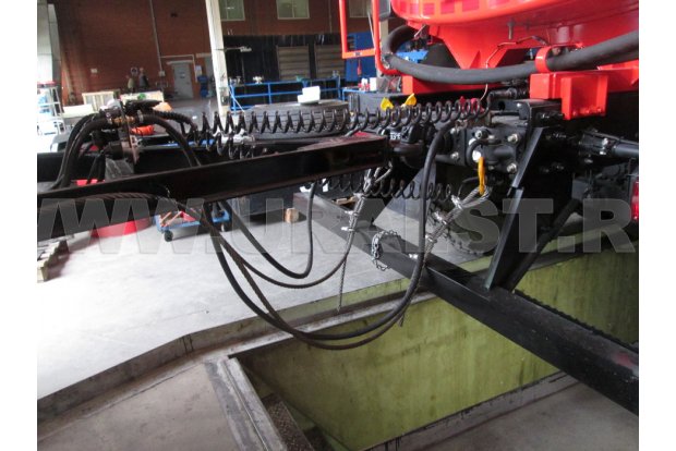 Трос страховочный для эксплуатации прицепа цистерны в составе автопоезда